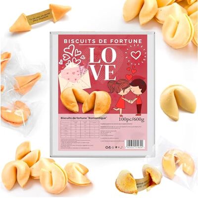 D&D FUN COOKIES biscuits de fortune compliments de blanc 100 biscuits boîte 600g COMPLIMENTS, ROMANTIQUE, action de grâce végétalienne, petits cadeaux pour la famille, les amis et les collègues - Publicité D&D FUN COOKIES biscuits de fortune compliments de blanc 100 biscuits boîte 600g COMPLIMENTS, ROMANTIQUE, action de grâce végétalienne, petits cadeaux pour la famille, les amis et les collègues - Publicité