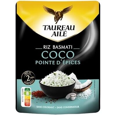 genéric TAUREAU AILE Riz Basmati Coco 2Min 250G Trois Articles - Publicité genéric TAUREAU AILE Riz Basmati Coco 2Min 250G Trois Articles - Publicité