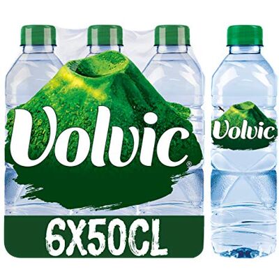 Volvic , Les 6 bouteilles de 50cl - Publicité Volvic , Les 6 bouteilles de 50cl - Publicité