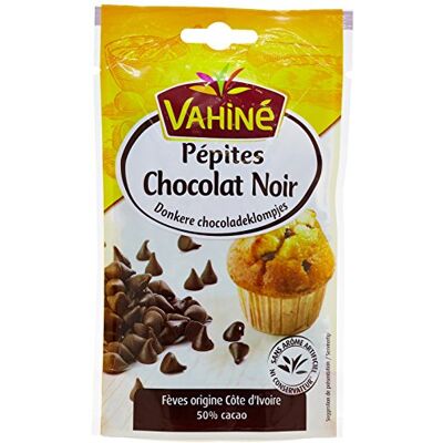 Vahiné Pépites de Chocolat Noir, 100g - Publicité Vahiné Pépites de Chocolat Noir, 100g - Publicité