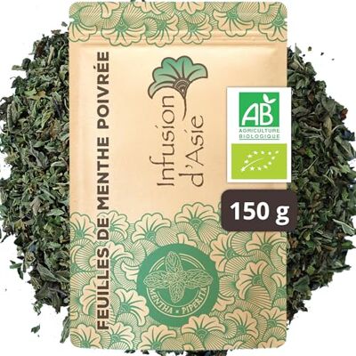 Khla Menthe Poivrée Bio 150 g Tisane & Infusion Bien-Être Digestion & Fraîcheur Naturelle Chaude ou Glacée Sachet Vrac Feuilles Hâchées Origine Égypte - Publicité Khla Menthe Poivrée Bio 150 g Tisane & Infusion Bien-Être Digestion & Fraîcheur Naturelle Chaude ou Glacée Sachet Vrac Feuilles Hâchées Origine Égypte - Publicité