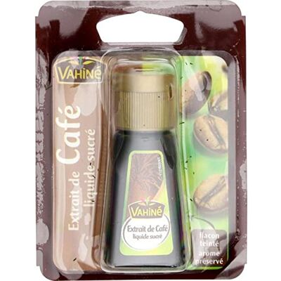 Vahiné Extrait de Café Liquide Sucré 20ml (lot de 3) - Publicité Vahiné Extrait de Café Liquide Sucré 20ml (lot de 3) - Publicité