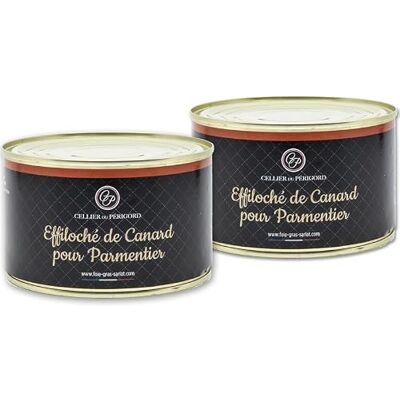 Cellier du Périgord Lot de 2 Effilochés de Canard pour Parmentier 400 g soit 800 g - Publicité Cellier du Périgord Lot de 2 Effilochés de Canard pour Parmentier 400 g soit 800 g - Publicité