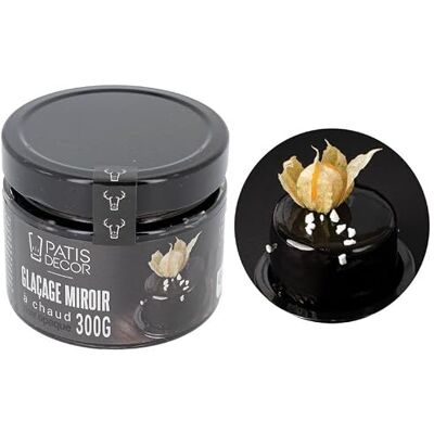 PATISDECOR Glaçage miroir Noir 300 g - Publicité PATISDECOR Glaçage miroir Noir 300 g - Publicité
