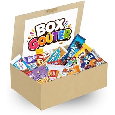 PRO DISTRI MILKA, OREO, LU, KINDER 10 Biscuits et 20 Chocolats à Partager Boîte à partager Halloween, goûter, fêtes et anniversaires biscuits et chocolats emballés individuellement - Publicité PRO DISTRI MILKA, OREO, LU, KINDER 10 Biscuits et 20 Chocolats à Partager Boîte à partager Halloween, goûter, fêtes et anniversaires biscuits et chocolats emballés individuellement - Publicité