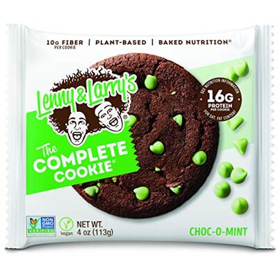 Lenny & Larry's Choc-O-Mint The Complete Cookie, 113 g, lot de 12 - Publicité Lenny & Larry's Choc-O-Mint The Complete Cookie, 113 g, lot de 12 - Publicité