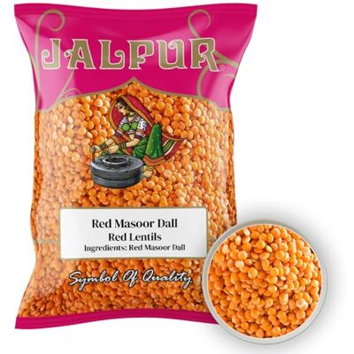Jalpur Lentilles corail (masoor dal) 500 g - Publicité Jalpur Lentilles corail (masoor dal) 500 g - Publicité