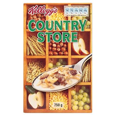 Kellogg's Country Store Muesli 750 g - Publicité Kellogg's Country Store Muesli 750 g - Publicité