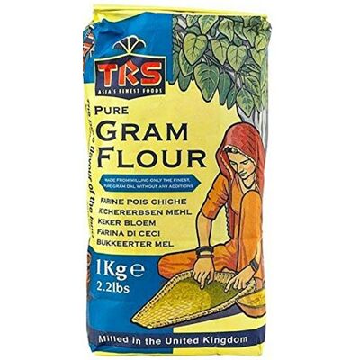 TRS Farine de pois de chickpeas pour Pakoras Onion Bhajis 1 kg - Publicité TRS Farine de pois de chickpeas pour Pakoras Onion Bhajis 1 kg - Publicité