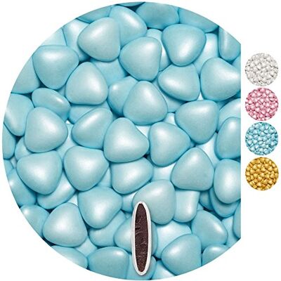 EinsSein 0,5kg Dragees mariage au chocolat cœur médium bleu clair perle dragées baptême communion amandes feter et recevoir fêter de fete couleur pas cher aux bombe tag voir mes etui contenant boite a - Publicité EinsSein 0,5kg Dragees mariage au chocolat cœur médium bleu clair perle dragées baptême communion amandes feter et recevoir fêter de fete couleur pas cher aux bombe tag voir mes etui contenant boite a - Publicité