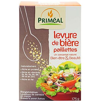 Epicerie salée Priméal Levure De Bière Paillettes 175G Vendu par unité - Publicité Epicerie salée Priméal Levure De Bière Paillettes 175G Vendu par unité - Publicité