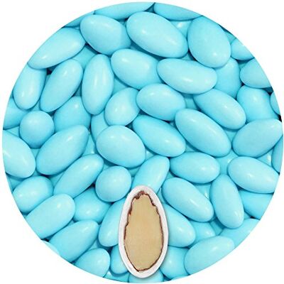 EinsSein Dragées Amandes Colorato bleu clair brillant 500g ca. 140 pièce Dragees Mariage Baptême Communion Célébrer Fête Candybar Confiserie Candy Bar Cadeaux Invités Bonbons Amande Premium - Publicité EinsSein Dragées Amandes Colorato bleu clair brillant 500g ca. 140 pièce Dragees Mariage Baptême Communion Célébrer Fête Candybar Confiserie Candy Bar Cadeaux Invités Bonbons Amande Premium - Publicité