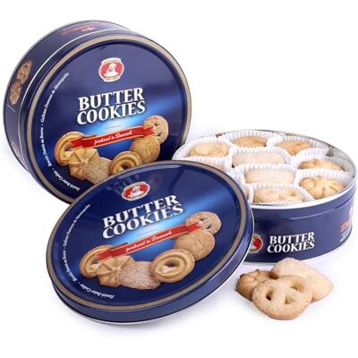 SWEET BUDDIES Patisserie Matheo Biscuits danois au beurre 2 x 454g 5 variétés assorties dans une boîte en fer blanc décorative Parfait pour le café, les réunions, les vacances et les cadeaux. Publicité SWEET BUDDIES Patisserie Matheo Biscuits danois au beurre 2 x 454g 5 variétés assorties dans une boîte en fer blanc décorative Parfait pour le café, les réunions, les vacances et les cadeaux. Publicité