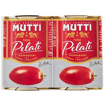 Mutti Tomates pelées Gr400 x 2 canettes, 800 g - Publicité Mutti Tomates pelées Gr400 x 2 canettes, 800 g - Publicité