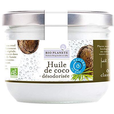 BIO PLANET Bio Planète Huile de Coco Desodorisée 400Ml Bio - - Publicité BIO PLANET Bio Planète Huile de Coco Desodorisée 400Ml Bio - - Publicité