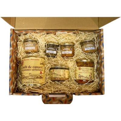 MICOULEAU Valisette Le Gourmand Panier garni, Panier gourmand à offrir, coffret de noël, colis gourmands, cadeau (produits français), foie gras, produits régionaux, - Publicité MICOULEAU Valisette Le Gourmand Panier garni, Panier gourmand à offrir, coffret de noël, colis gourmands, cadeau (produits français), foie gras, produits régionaux, - Publicité