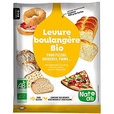 Epicerie Natali Levure Boulangère Bio 54G Vendu par unité - Publicité Epicerie Natali Levure Boulangère Bio 54G Vendu par unité - Publicité