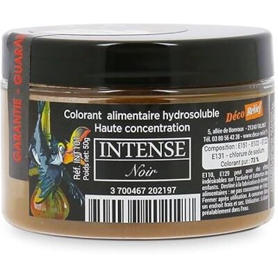 Déco Relief Colorant Professionnel Intense Noir HC 50 g - Publicité Déco Relief Colorant Professionnel Intense Noir HC 50 g - Publicité