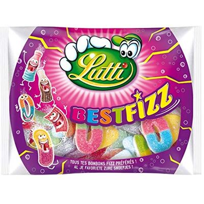 Lutti Best Fizz 350G Lot De 4 Vendu Par Lot - Publicité Lutti Best Fizz 350G Lot De 4 Vendu Par Lot - Publicité