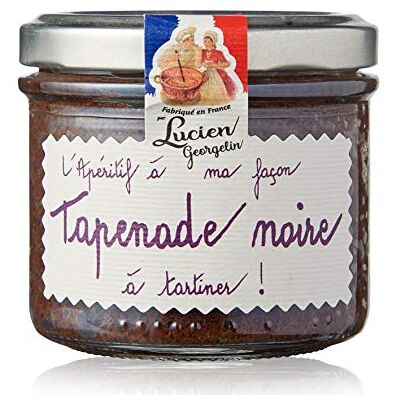 LUCIEN GEORGELIN Tapenade Noire 100g - Publicité LUCIEN GEORGELIN Tapenade Noire 100g - Publicité
