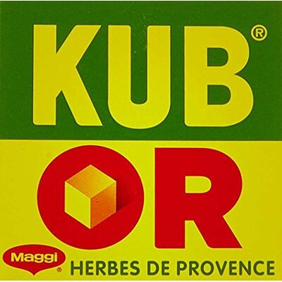 Maggi Bouillon KUB OR Herbes de Provence (32 cubes) -128g - Publicité Maggi Bouillon KUB OR Herbes de Provence (32 cubes) -128g - Publicité