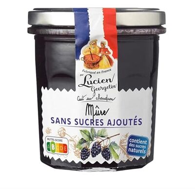 LUCIEN GEORGELIN Préparation de Mûre Sans Sucres Ajoutés 320g - Publicité LUCIEN GEORGELIN Préparation de Mûre Sans Sucres Ajoutés 320g - Publicité