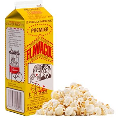 Gold Medal Individual Cartons Premier Flavacol Popcorn Seasoning Salt - Publicité Gold Medal Individual Cartons Premier Flavacol Popcorn Seasoning Salt - Publicité