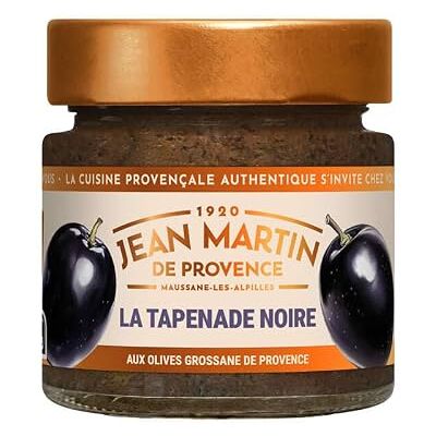 Jean Martin de Provence Tapenade Noire 100g - Publicité Jean Martin de Provence Tapenade Noire 100g - Publicité