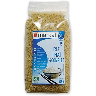 Markal Riz thaï demi,complet, 500g, - Publicité Markal Riz thaï demi,complet, 500g, - Publicité