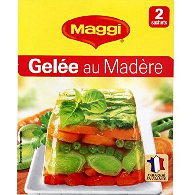Maggi Gelée au Madère (2 Sachets) 48g - Publicité Maggi Gelée au Madère (2 Sachets) 48g - Publicité