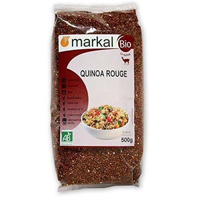 Markal Quinoa Real Rouge Bio 500g - Publicité Markal Quinoa Real Rouge Bio 500g - Publicité
