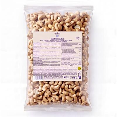 nut&me Noix de cajou grillées sans sel 1 kg Sans Gluten Végane Fruits secs 100% Naturels Riches en protéines Snack sain et savoureux Croquants - Publicité nut&me Noix de cajou grillées sans sel 1 kg Sans Gluten Végane Fruits secs 100% Naturels Riches en protéines Snack sain et savoureux Croquants - Publicité