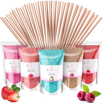 MK Misskandy since 2019 Misskandy®-Sucre Barbe à Papa pour machine- Arômes et Colorants Naturels Lot de 5 * 160GR (Fraise-Cola-Pomme-Marshmallow-Framboise) / poudre barbapapa+ 20 Bâtonnets (offerts) MADE IN FRANCE - Publicité MK Misskandy since 2019 Misskandy®-Sucre Barbe à Papa pour machine- Arômes et Colorants Naturels Lot de 5 * 160GR (Fraise-Cola-Pomme-Marshmallow-Framboise) / poudre barbapapa+ 20 Bâtonnets (offerts) MADE IN FRANCE - Publicité