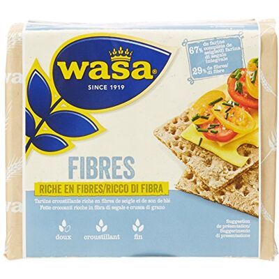 Barilla Wasa Crackers Fibres 230 g - Publicité Barilla Wasa Crackers Fibres 230 g - Publicité