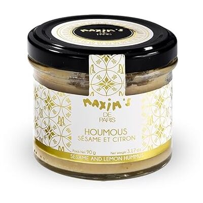 MAXIM'S DE PARIS Houmous sésame & citron 90g - Publicité MAXIM'S DE PARIS Houmous sésame & citron 90g - Publicité
