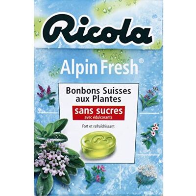 Ricola Alpin Fresh, Bonbons Suisses Aux Plantes, Sans Sucres Et Avec Édulcorants 50G Lot De 4 Prix Du Lot Livraison Rapide En France Métropolitaine Sous 3 Jours Ouverts - Publicité Ricola Alpin Fresh, Bonbons Suisses Aux Plantes, Sans Sucres Et Avec Édulcorants 50G Lot De 4 Prix Du Lot Livraison Rapide En France Métropolitaine Sous 3 Jours Ouverts - Publicité