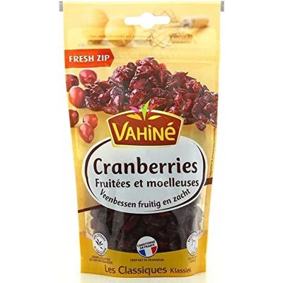 Vahiné Cranberries 125 g - Publicité Vahiné Cranberries 125 g - Publicité