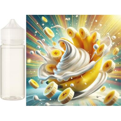 Sasami Yaourt banane arôme concentré Vegan 10 ml - Publicité Sasami Yaourt banane arôme concentré Vegan 10 ml - Publicité