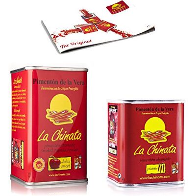 La Chinata Paprika Fumé pack Doux 160g et 70g Piquant - Publicité La Chinata Paprika Fumé pack Doux 160g et 70g Piquant - Publicité