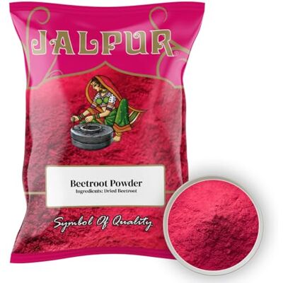 Jalpur Betterave rouge en poudre colorant alimentaire naturel 100 g - Publicité Jalpur Betterave rouge en poudre colorant alimentaire naturel 100 g - Publicité