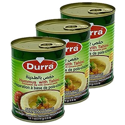 Durra Lot 3x Houmous 370g - Publicité Durra Lot 3x Houmous 370g - Publicité