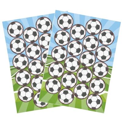 dekora , Ballon de Football Mini-Disques Azyme, Décorations Comestibles pour Cupcakes, Muffins & Biscuits, Pack de 2 Feuille, Rond 3,4 CM - Publicité dekora , Ballon de Football Mini-Disques Azyme, Décorations Comestibles pour Cupcakes, Muffins & Biscuits, Pack de 2 Feuille, Rond 3,4 CM - Publicité