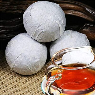 HELLOYOUNG 100g (0.22LB) Thé Puerh Premium Thé Pu-erh vieux Chinois Mini Yunnan Thé Tuocha Thé Pu'er Thé noir Thé Puer Thé chinois Thé Pomme Thé mûr Nourriture saine Thé Puh Thé Cuit Thé rouge - Publicité HELLOYOUNG 100g (0.22LB) Thé Puerh Premium Thé Pu-erh vieux Chinois Mini Yunnan Thé Tuocha Thé Pu'er Thé noir Thé Puer Thé chinois Thé Pomme Thé mûr Nourriture saine Thé Puh Thé Cuit Thé rouge - Publicité