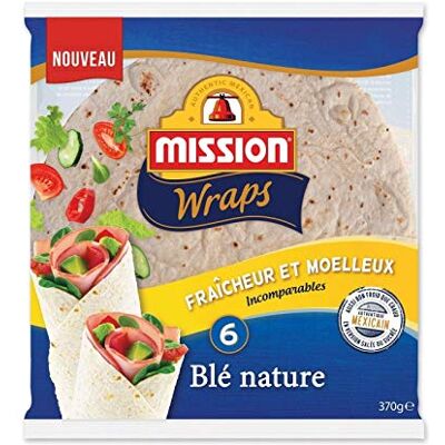 géneric Wraps Nature Au Blé 370G Mission (Lot De 2) Best Deal - Publicité géneric Wraps Nature Au Blé 370G Mission (Lot De 2) Best Deal - Publicité