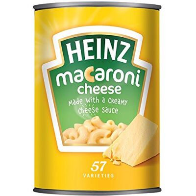 HEINZ Macaroni Fromage 400 g (lot de 6 x 400 g) - Publicité HEINZ Macaroni Fromage 400 g (lot de 6 x 400 g) - Publicité