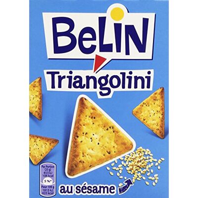 Belin Triangolini au Sésame La Boîte de 100 g - Publicité Belin Triangolini au Sésame La Boîte de 100 g - Publicité