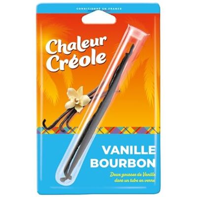 Maolo 2 Gousses vanille Chaleur Creole + sticker marque - Publicité Maolo 2 Gousses vanille Chaleur Creole + sticker marque - Publicité