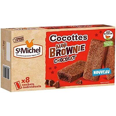 St Michel Mini Brownie Chocolat 240g (lot de 3) - Publicité St Michel Mini Brownie Chocolat 240g (lot de 3) - Publicité
