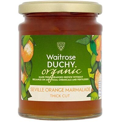Waitrose Duchy Organic Thick Cut Marmalade 340g - Publicité Waitrose Duchy Organic Thick Cut Marmalade 340g - Publicité