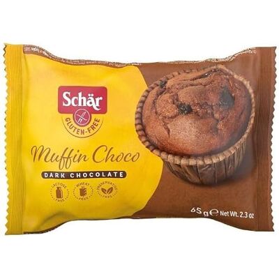 Schär Muffin Choco Cupcake au chocolat 65 g - Publicité Schär Muffin Choco Cupcake au chocolat 65 g - Publicité
